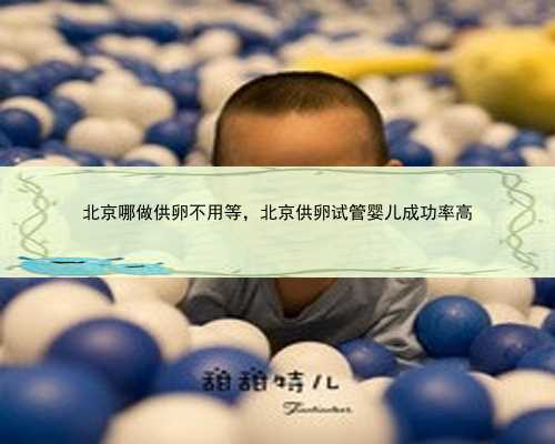 北京哪做供卵不用等，北京供卵试管婴儿成功率高